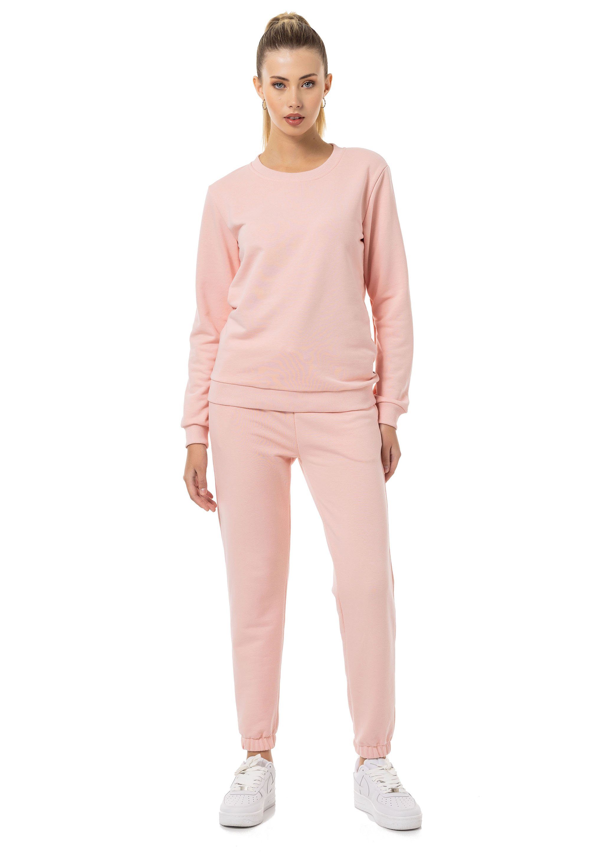 RedBridge Jogginganzug Sweatshirt mit Sweatpant Premium günstig online kaufen