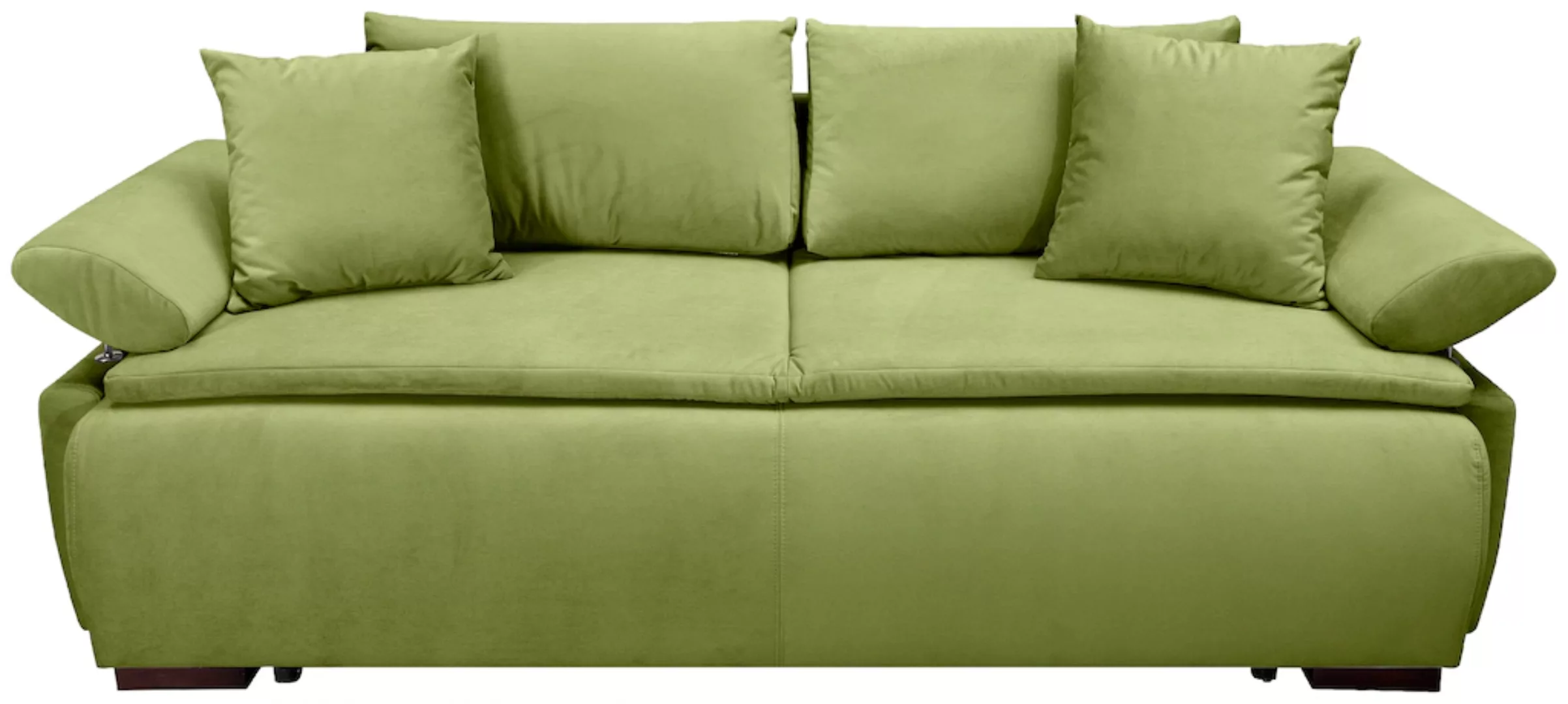 INOSIGN Schlafsofa "Romeo", mit Boxspringaufbau, Bettfunktion & Bettkasten, günstig online kaufen