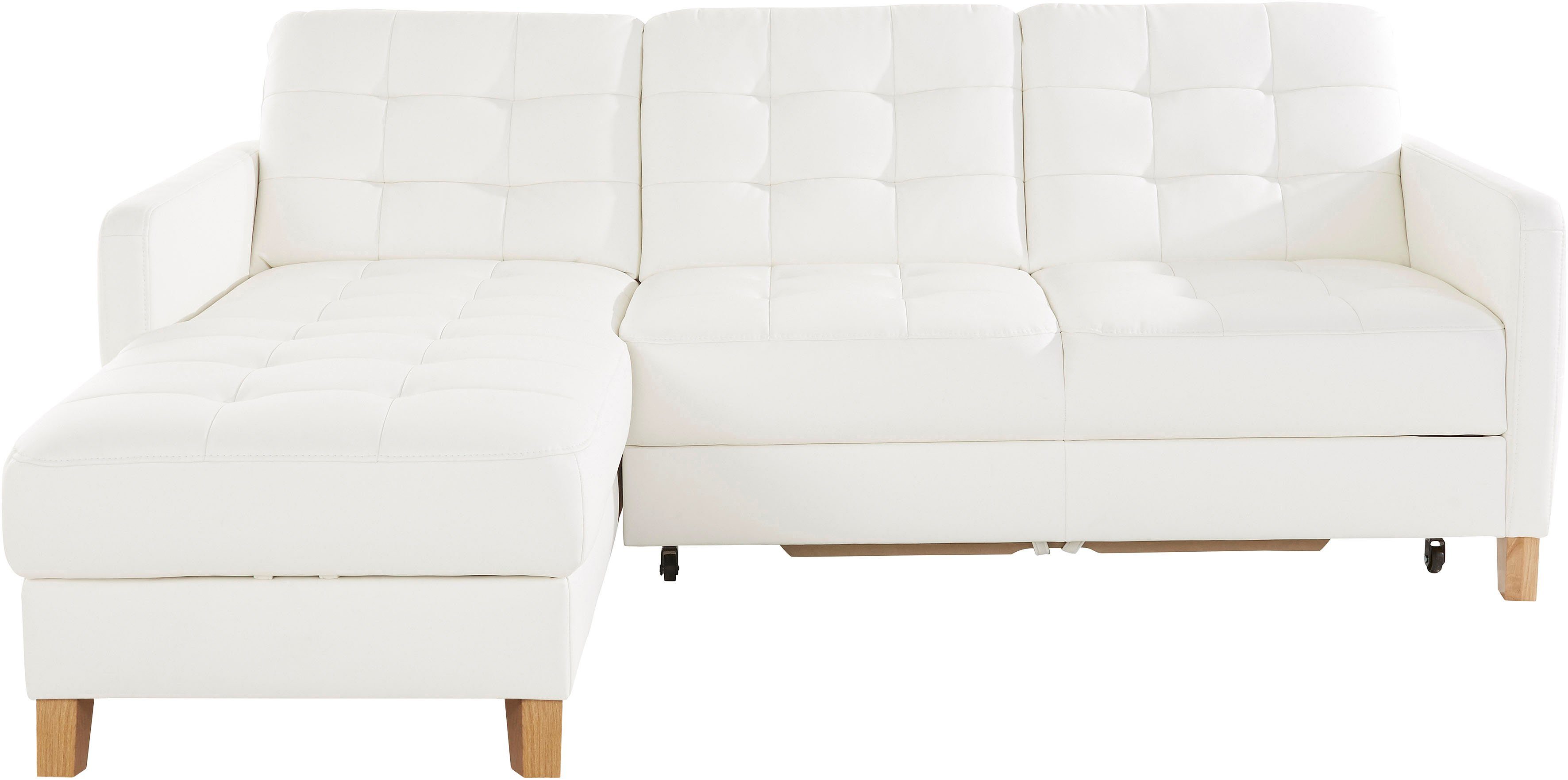 exxpo - sofa fashion Ecksofa "Elio, kompakt und komfortabel, bequem und zei günstig online kaufen