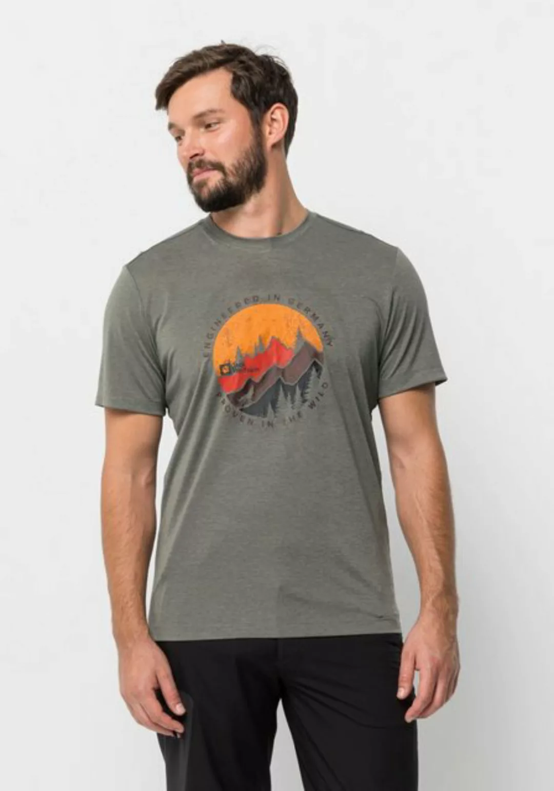 Jack Wolfskin T-Shirt HIKING S/S T M günstig online kaufen