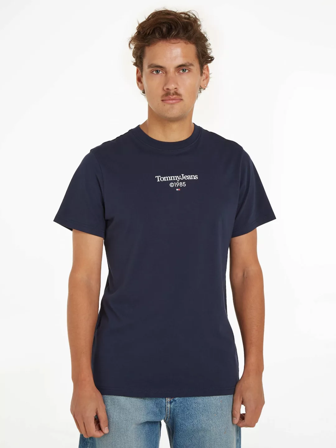 Tommy Jeans T-Shirt "TJM SLIM TJ 85 ENTRY TEE EXT" günstig online kaufen