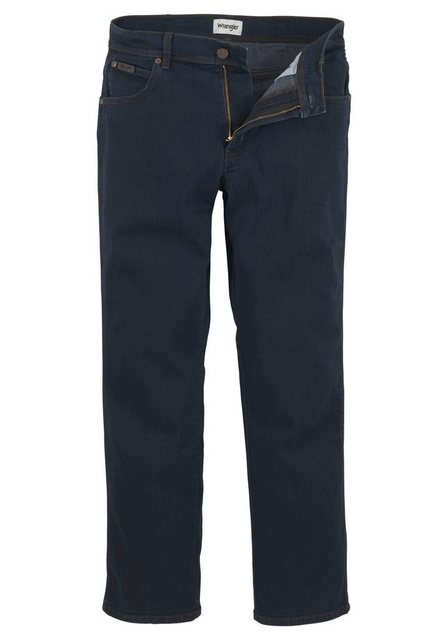 Wrangler Texas Stretch Herren Jeans - Regular Fit - Blue Black - Black Over günstig online kaufen