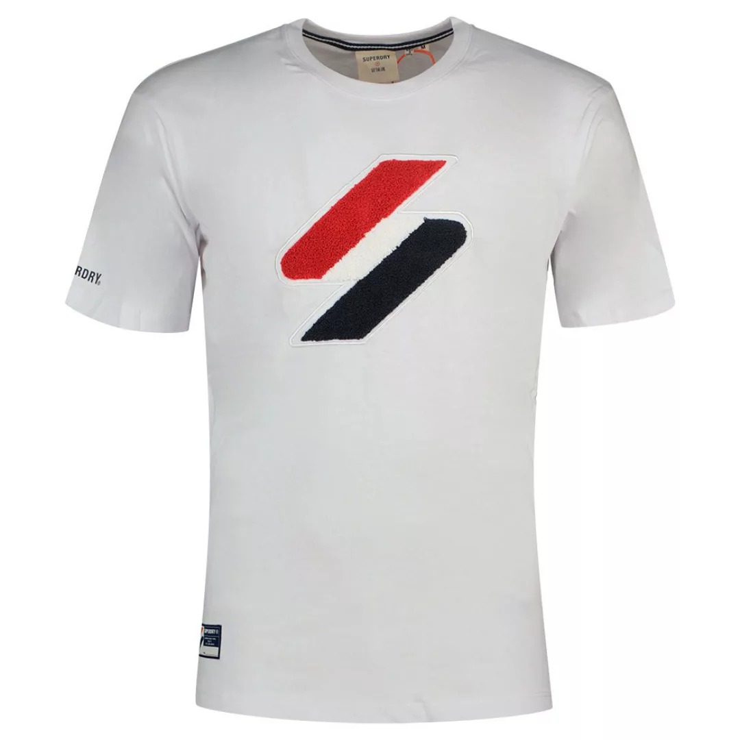 Superdry Code Logo Che Kurzarm T-shirt M Optic günstig online kaufen
