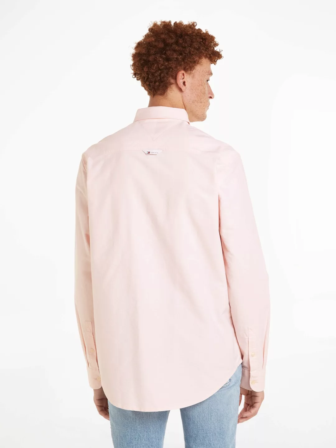 Tommy Jeans Langarmhemd TJM REG OXFORD SHIRT mit Button-down-Kragen günstig online kaufen