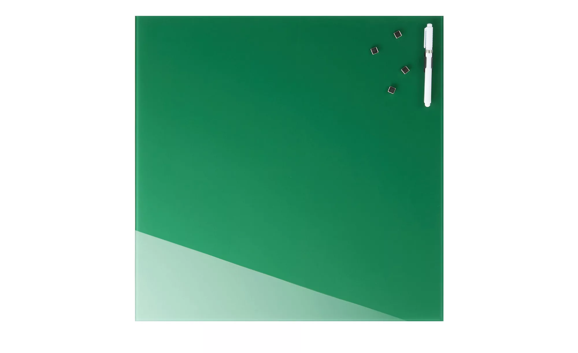 Memoboard 50x50 cm  Tannengrün - 50 cm - 50 cm - Sconto günstig online kaufen