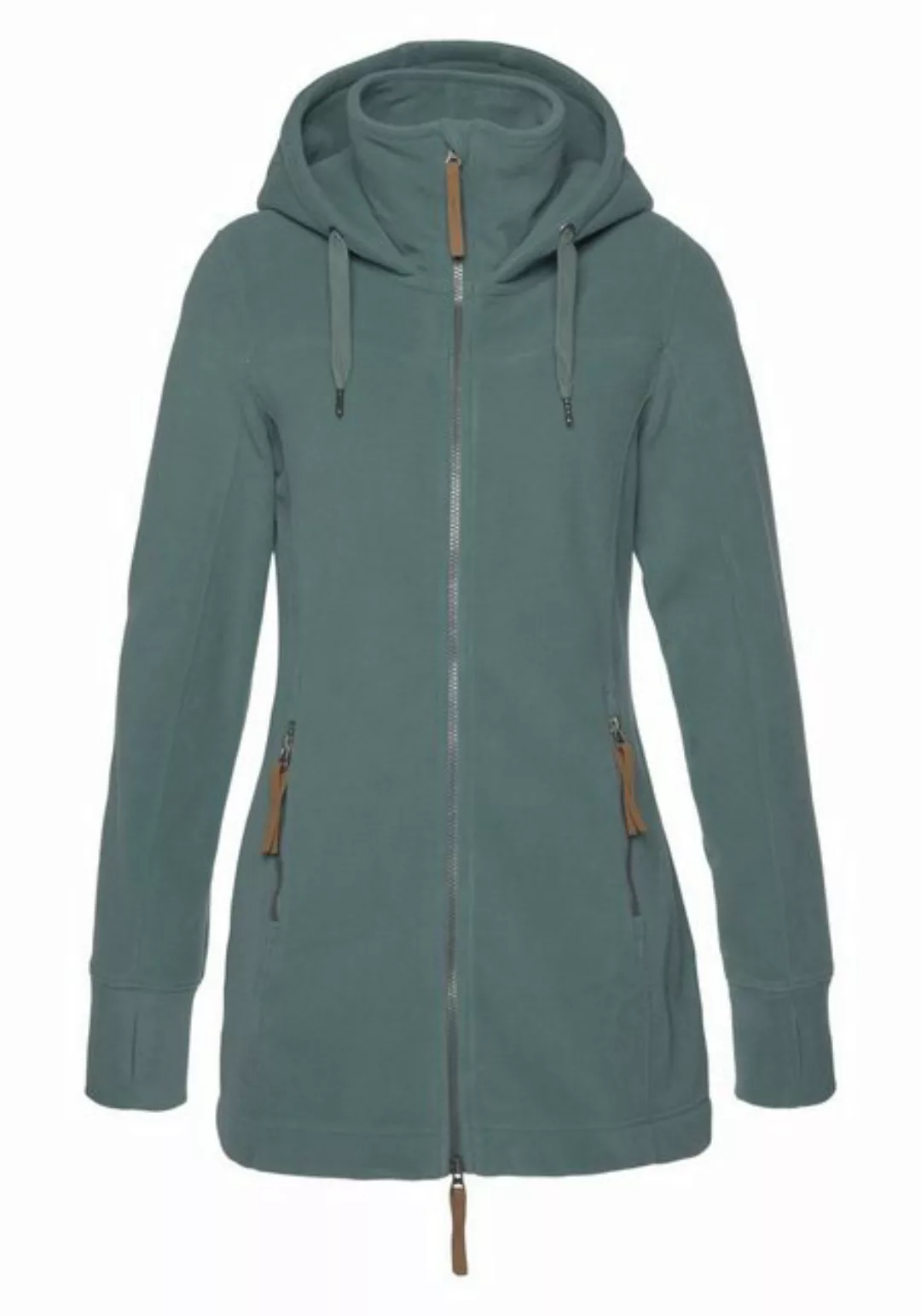 Polarino Fleecejacke aus Fleece, atmungsaktiv, schnell trocknend günstig online kaufen