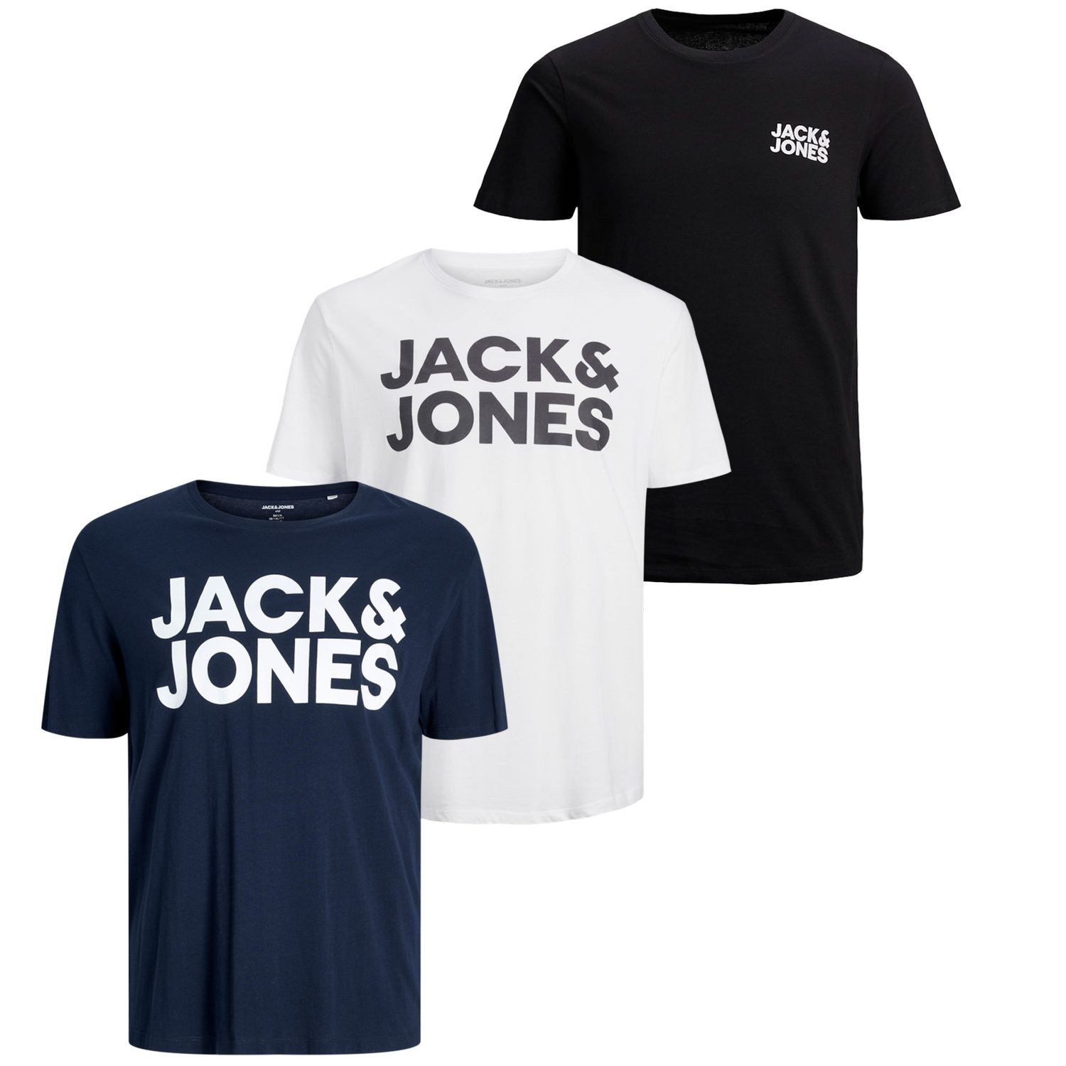 Jack & Jones T-Shirt (3-tlg) tolle günstig online kaufen