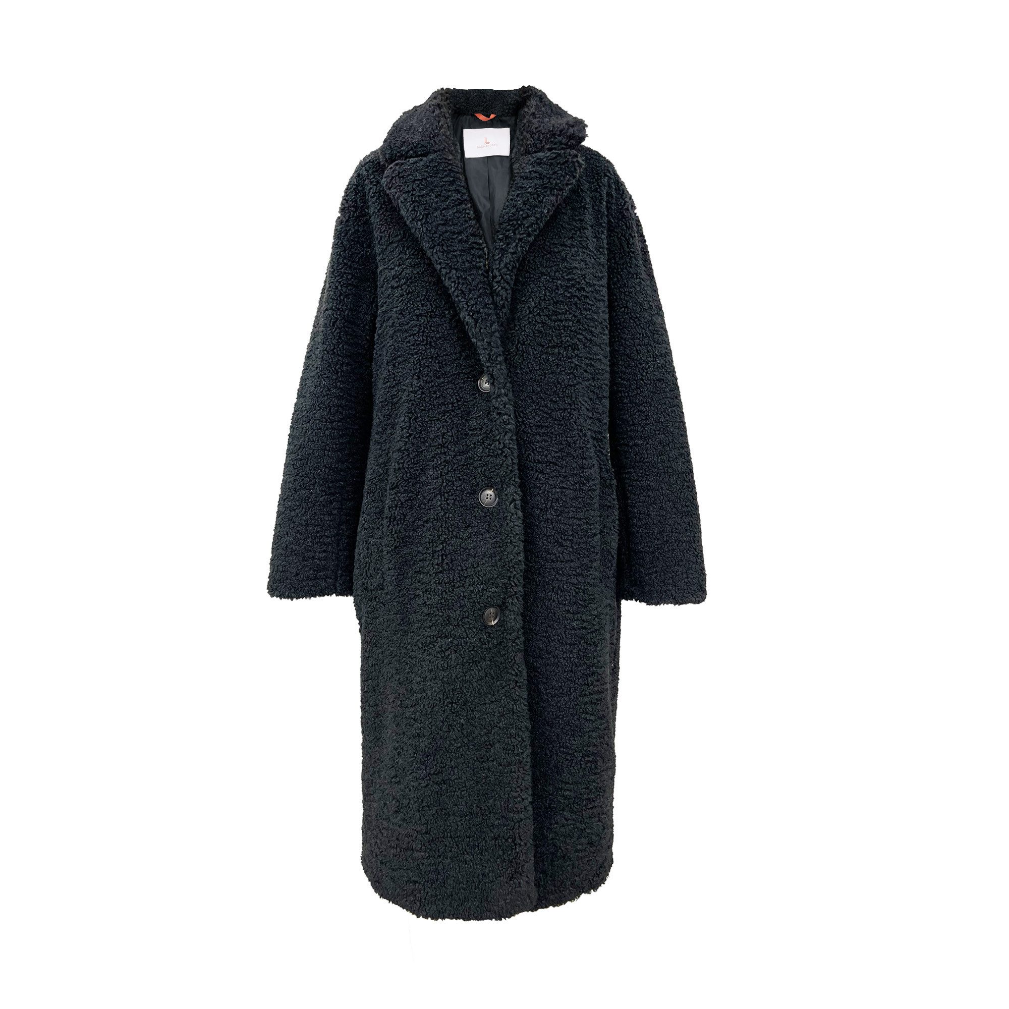 Lara Laurén Plüschjacke warmer Wintermantel mit günstig online kaufen