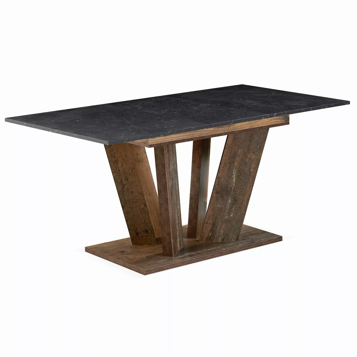 B&D home Säulen-Esstisch WILLEM, ausziehbar, 120-160cm, günstig online kaufen
