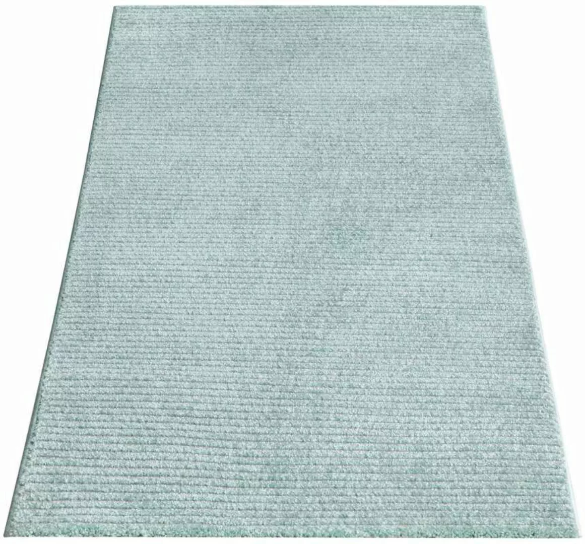 Carpet City Teppich »Friseé-Teppich FANCY900«, rechteckig, 12 mm Höhe, Kurz günstig online kaufen