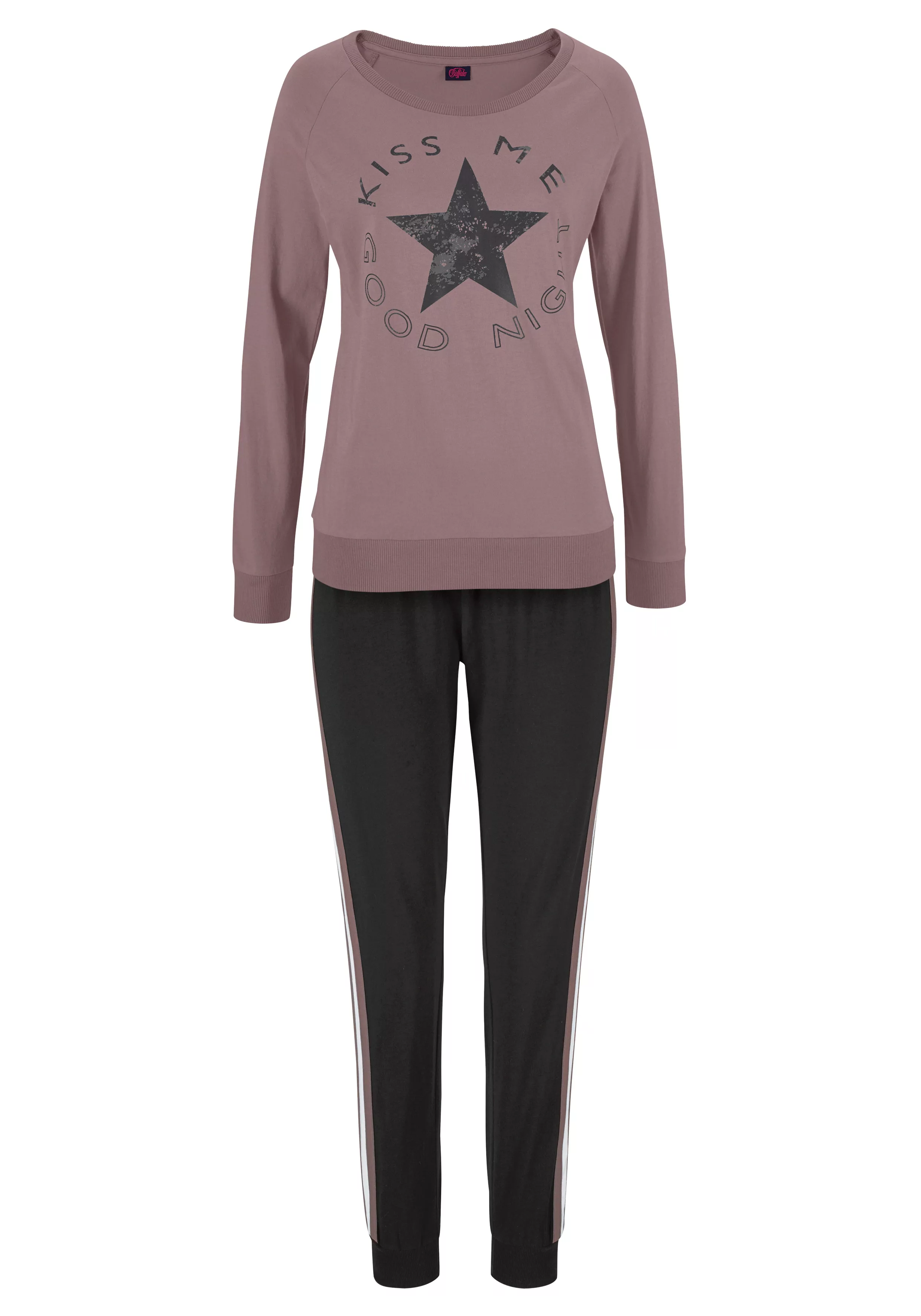 Buffalo Pyjama, (2 tlg.), mit Sternenprint günstig online kaufen