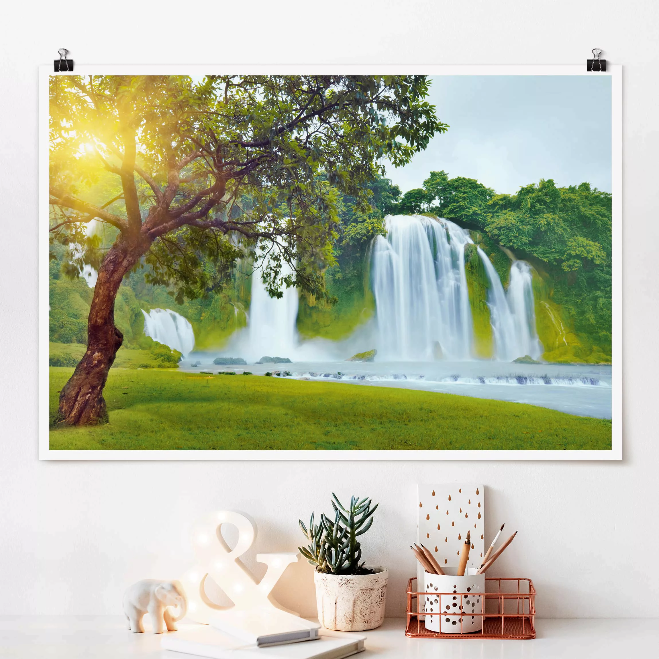 Poster Natur & Landschaft - Querformat Paradise on Earth günstig online kaufen