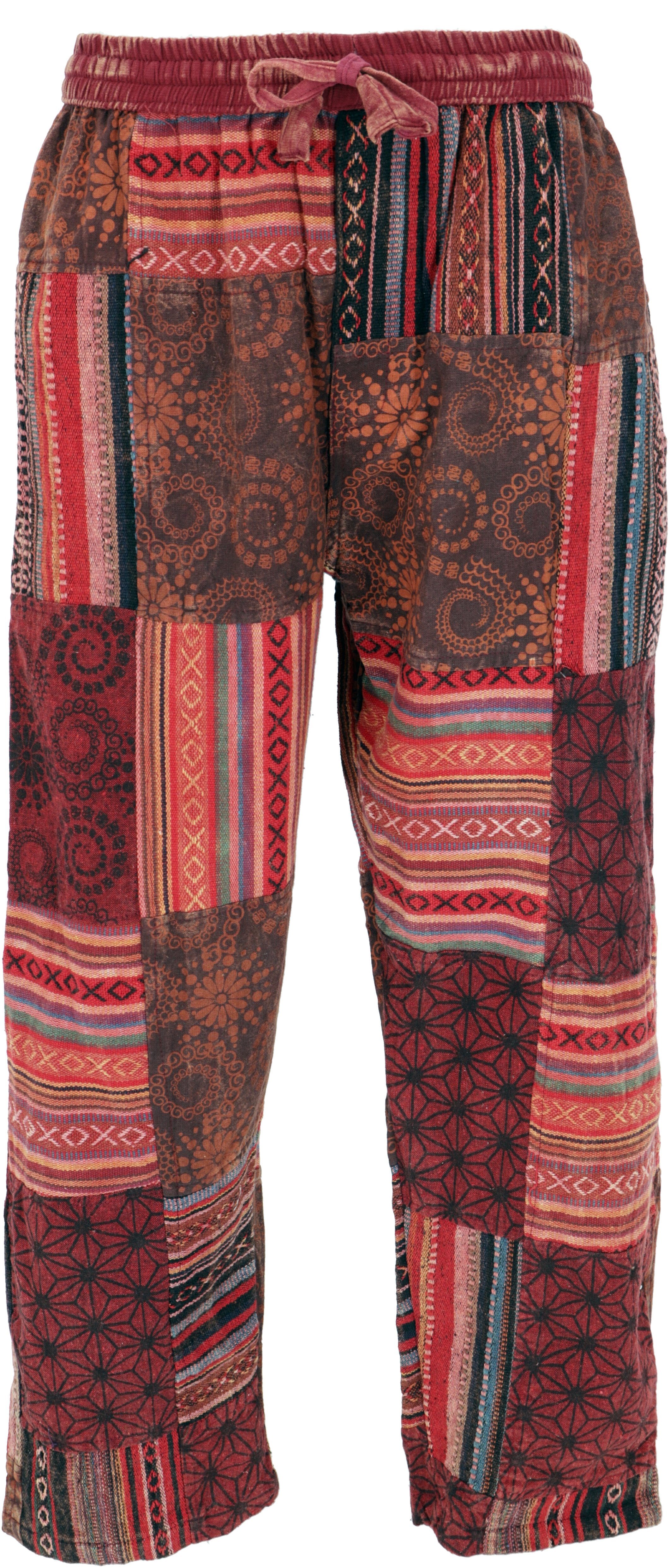 Guru-Shop Relaxhose Patchwork Yogahose, Goa Hose, günstig online kaufen
