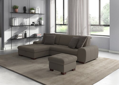 sit&more Ecksofa "Luxor L-Form", wahlweise mit Bettfunktion, Bettkasten und günstig online kaufen