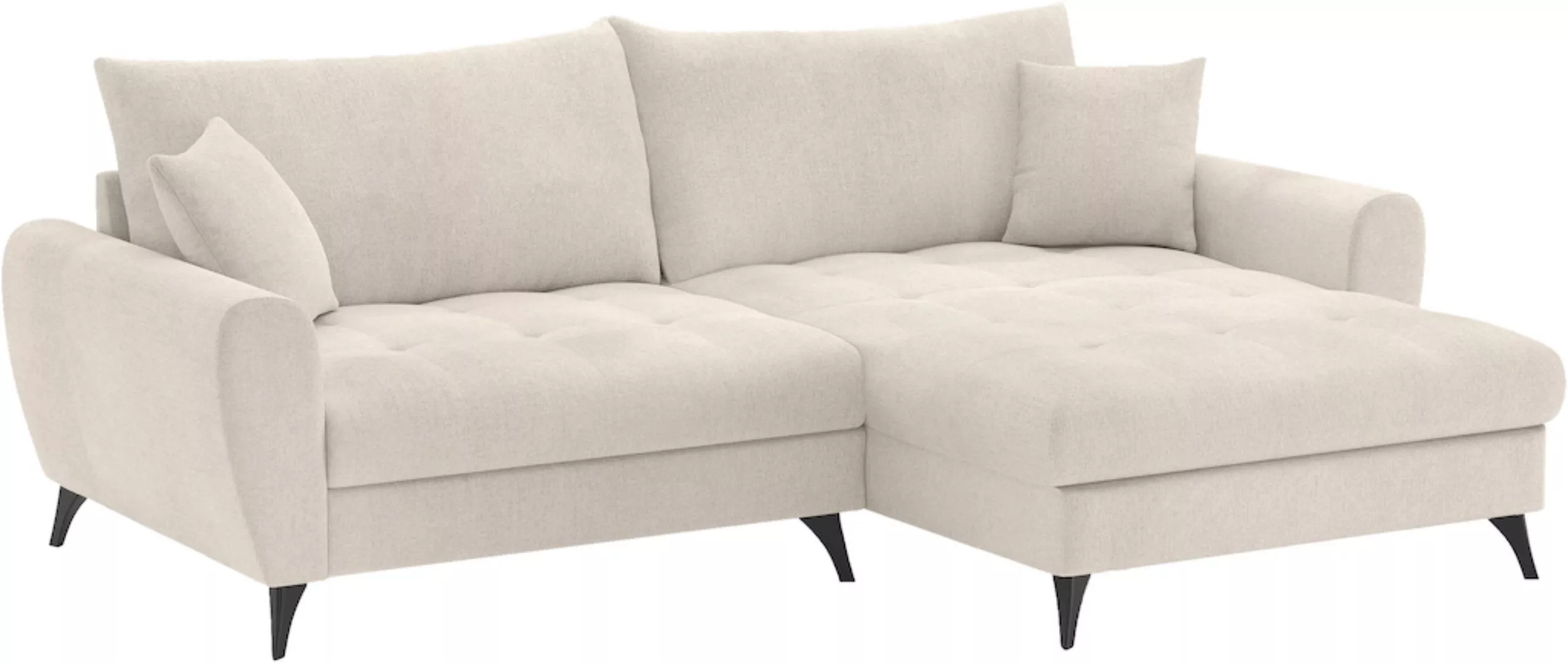 Home affaire Ecksofa "Blackburn II, L-Form", Mit Kaltschaumpolsterung bis 1 günstig online kaufen