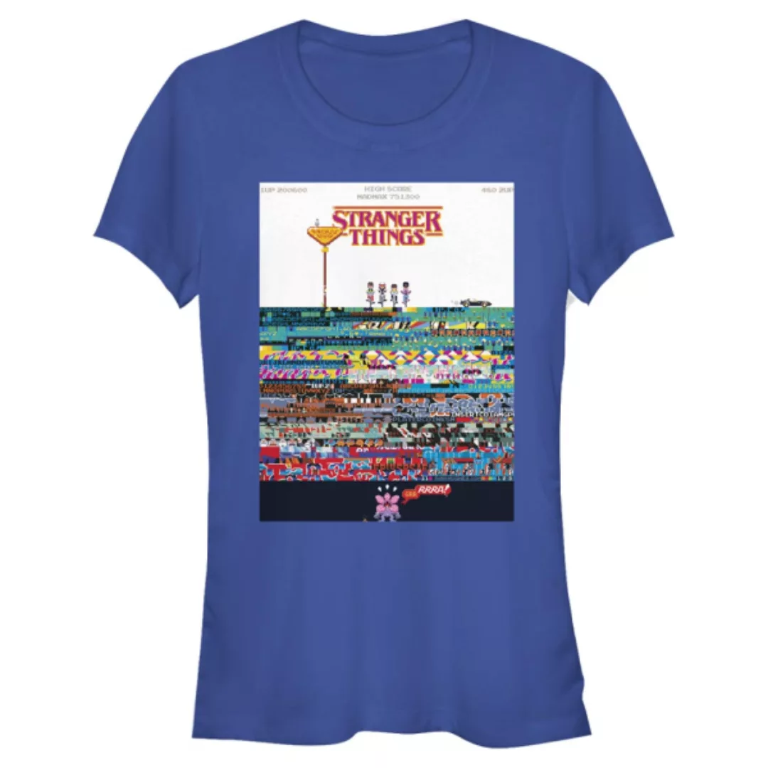 Netflix - Stranger Things - Gruppe Pixel Things - Frauen T-Shirt günstig online kaufen