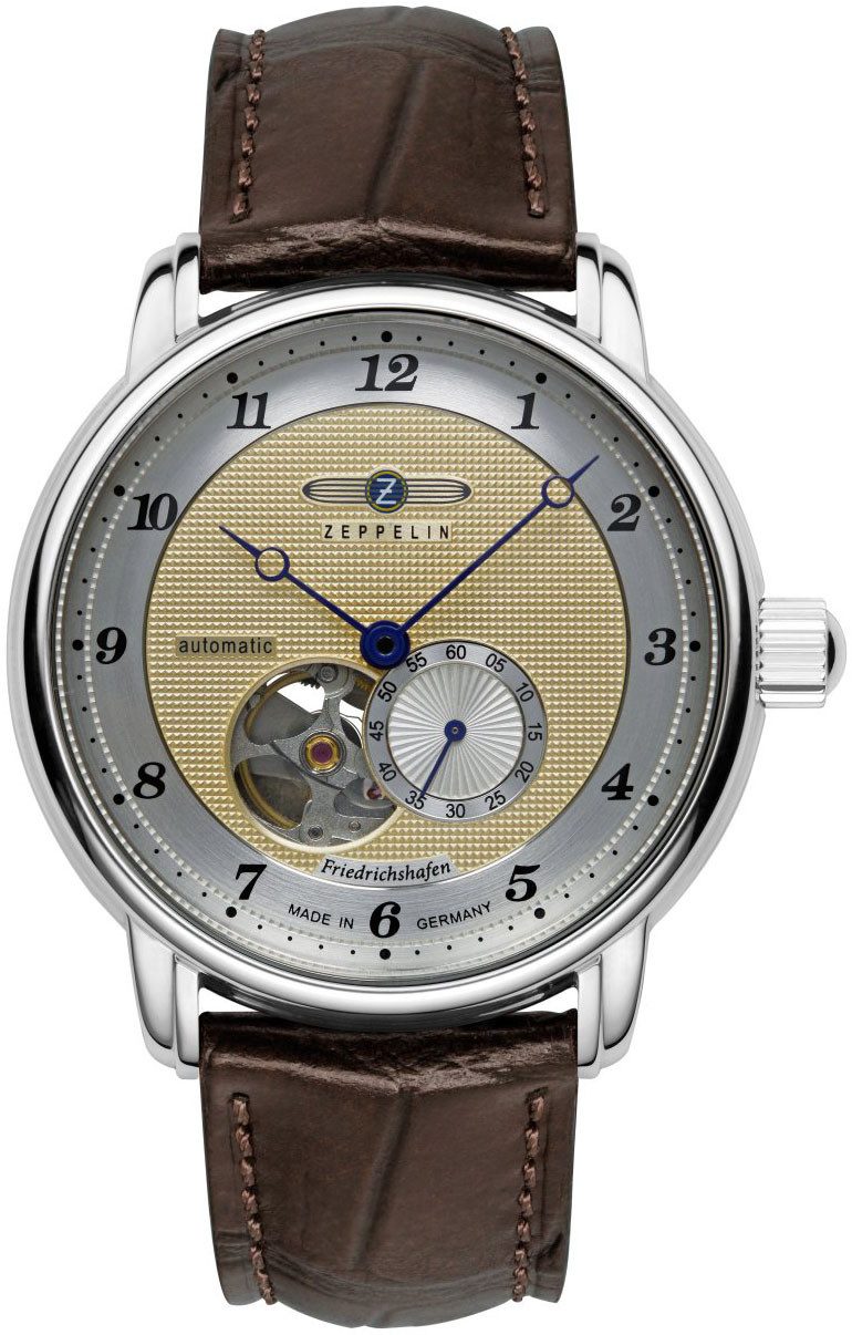 ZEPPELIN Automatikuhr Friedrichshafen Automatic Open Heart günstig online kaufen