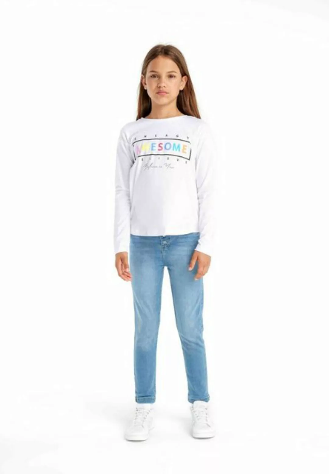 MINOTI Langarmshirt mit Aufdruck (12m-8y) günstig online kaufen