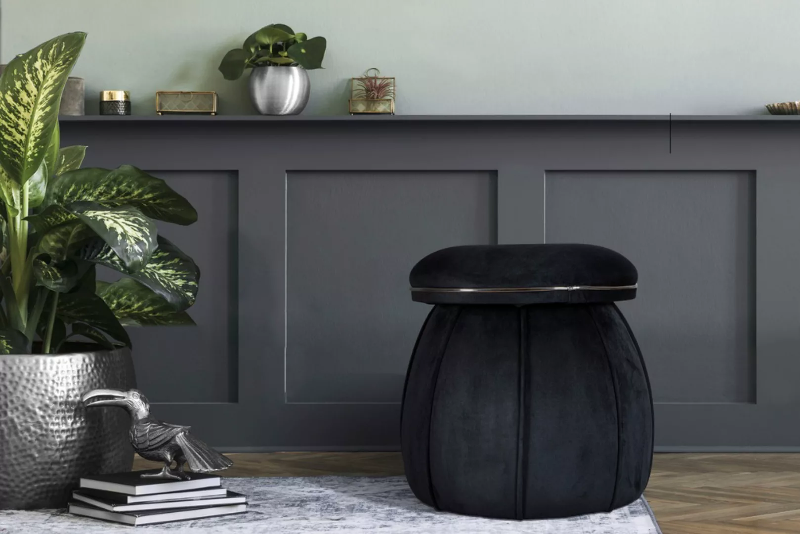 Kayoom Sitzhocker "Hocker Corin,extravagante Form,stilvolle Farben,elegant günstig online kaufen