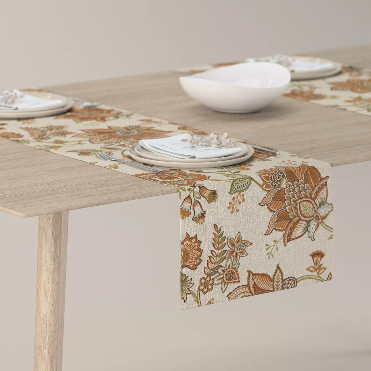 Tischläufer, beige, 40 x 130 cm, Intenso Premium (144-27) günstig online kaufen
