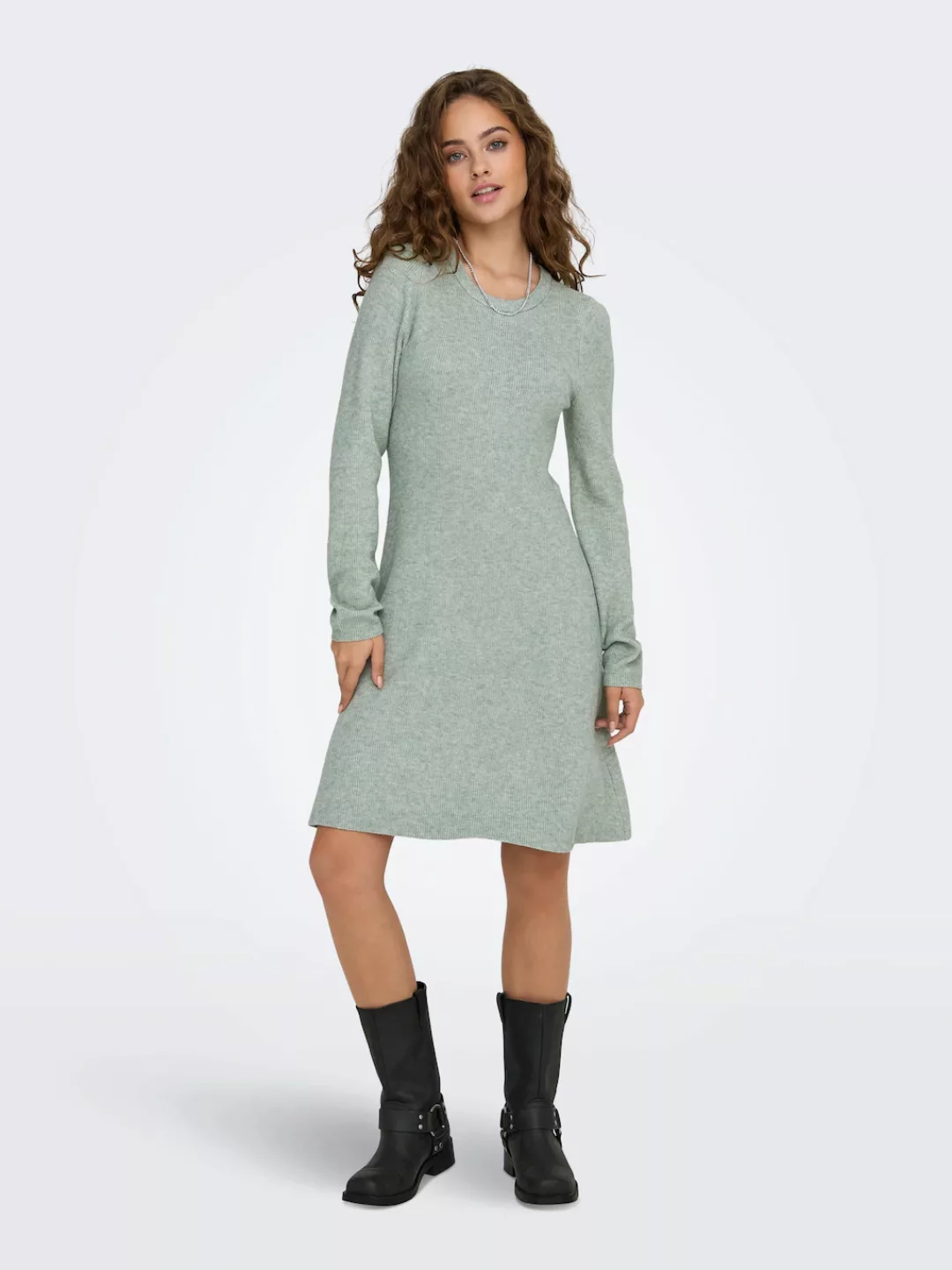 ONLY Midikleid "ONLLATIA LS DRESS EX KNT" günstig online kaufen