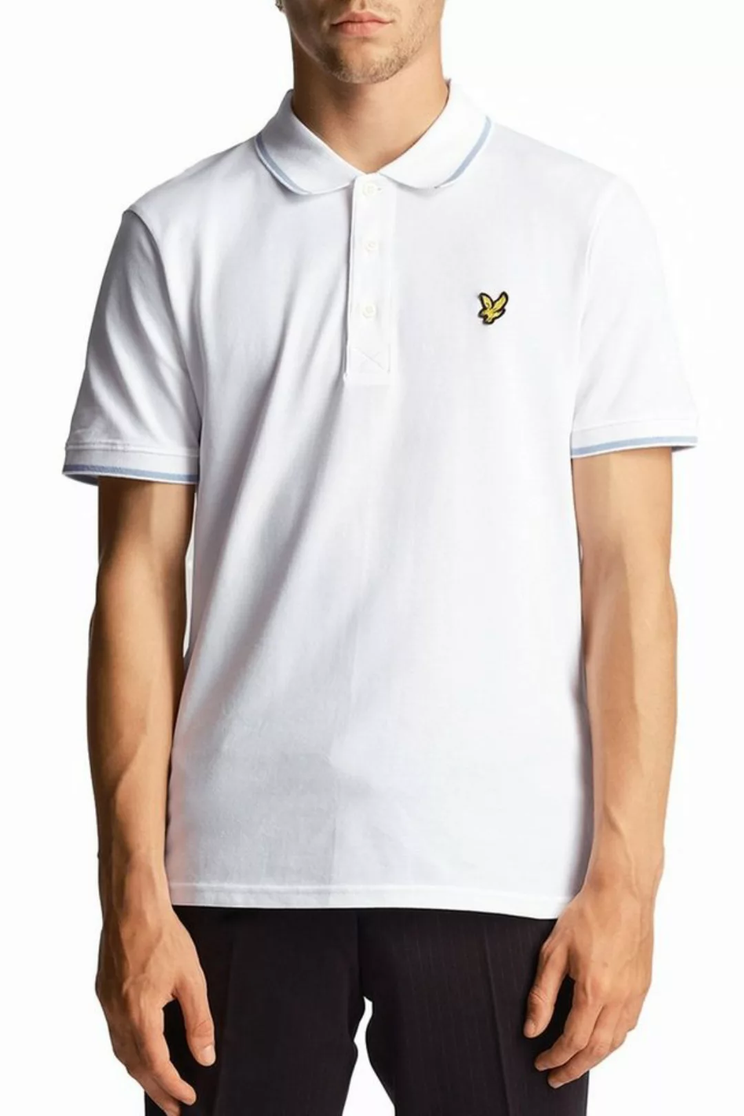 Lyle & Scott Poloshirt Mit Lyle & Scott Logo-Badge günstig online kaufen