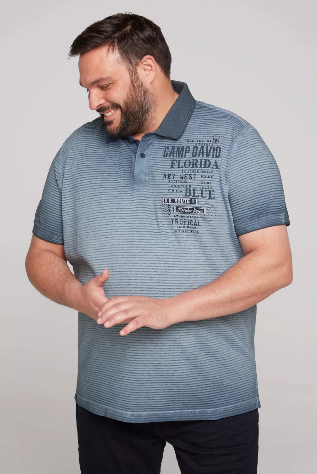 CAMP DAVID Poloshirt, aus Baumwolle günstig online kaufen