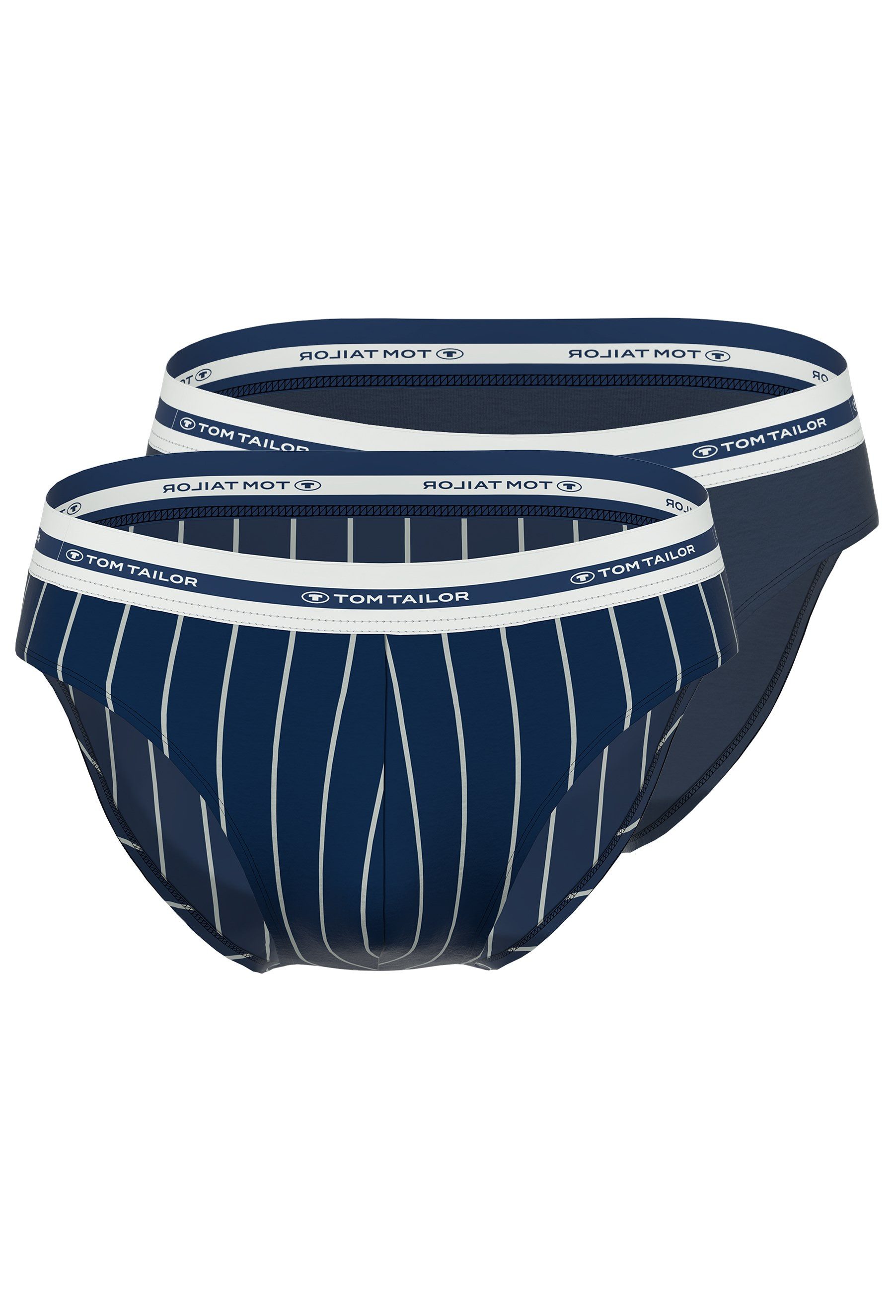 TOM TAILOR Minislip, (2 St.), mit Retro-Stil günstig online kaufen