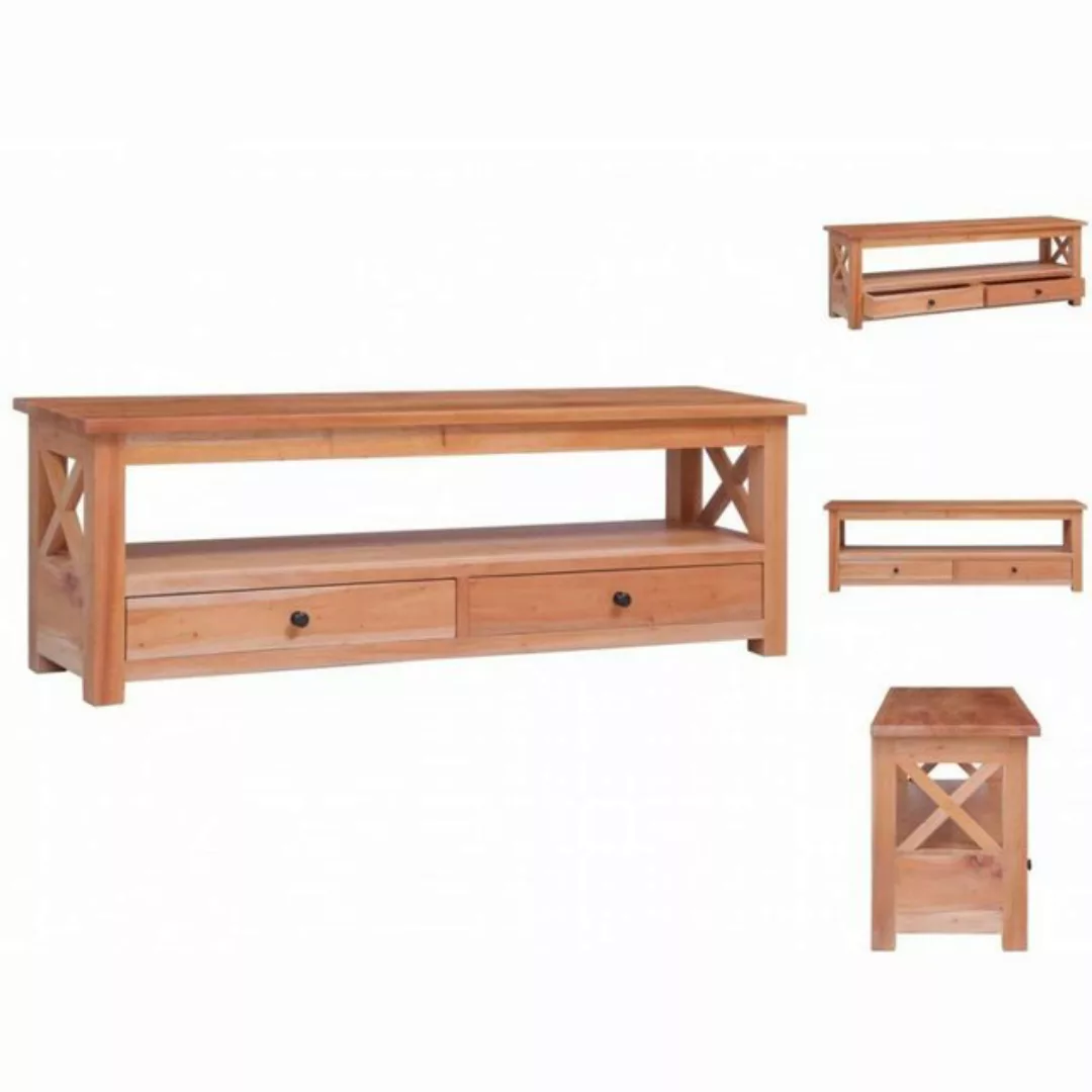 vidaXL TV-Schrank TV-Schrank 120 x 30 x 40 cm Massivholz Mahagoni Lowboard günstig online kaufen