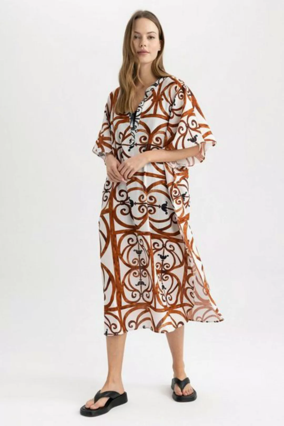 DeFacto Strandkleid Strandkleid REGULAR FIT günstig online kaufen