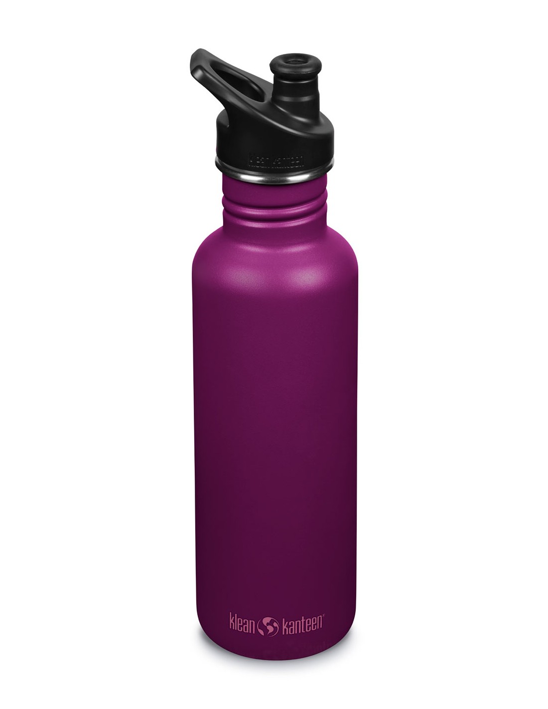 Klean Kanteen Edelstahl Trinkflasche Classic 800ml Sport Cap, purpble potio günstig online kaufen