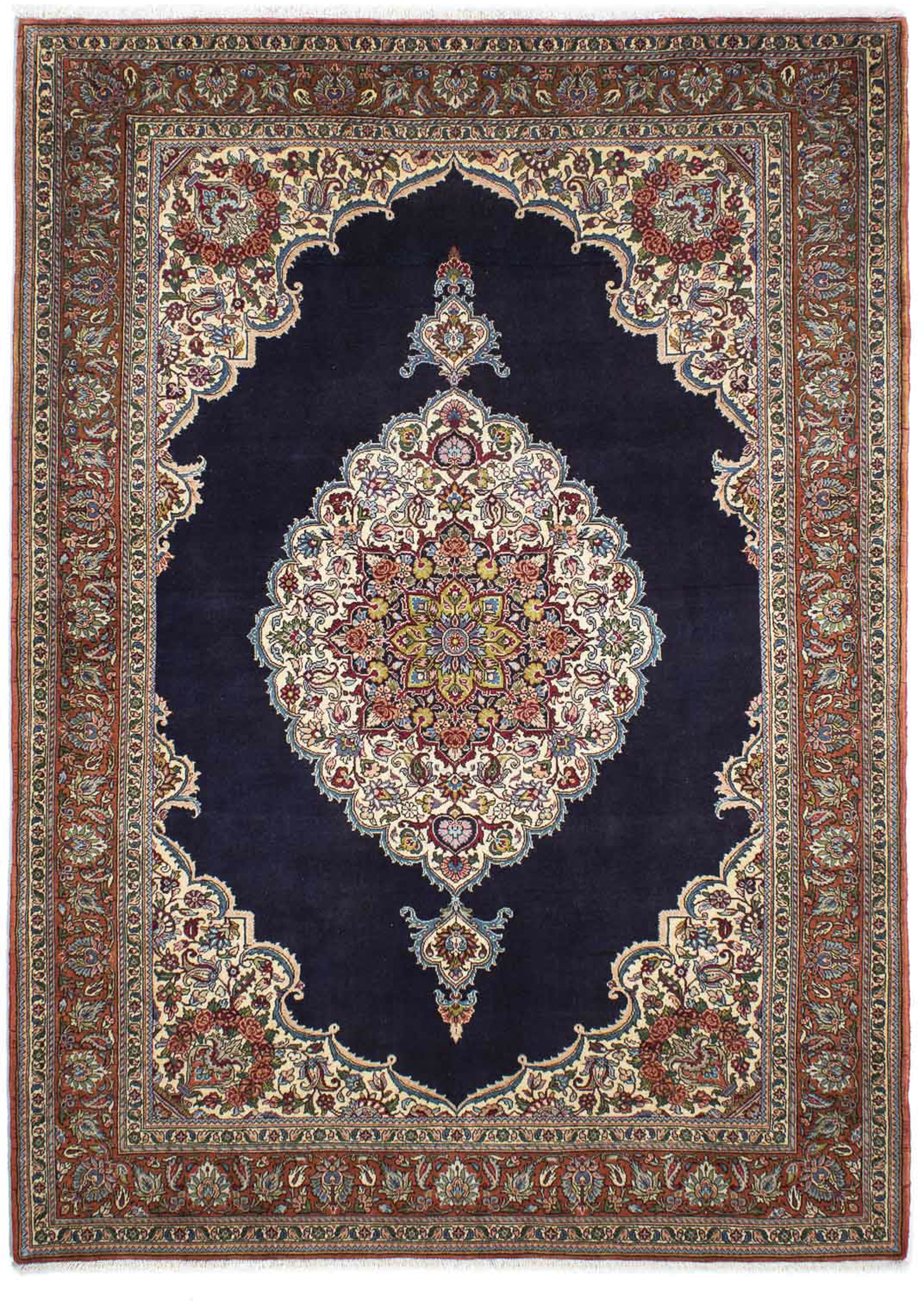 morgenland Orientteppich »Perser - Nomadic - 233 x 169 cm - dunkelblau«, re günstig online kaufen