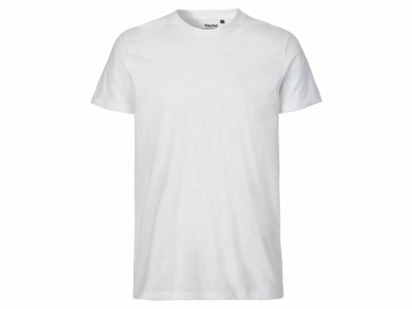 Neutral T-Shirt Neutral Bio-Herren-T-Shirt mit Rundhalsausschnitt günstig online kaufen