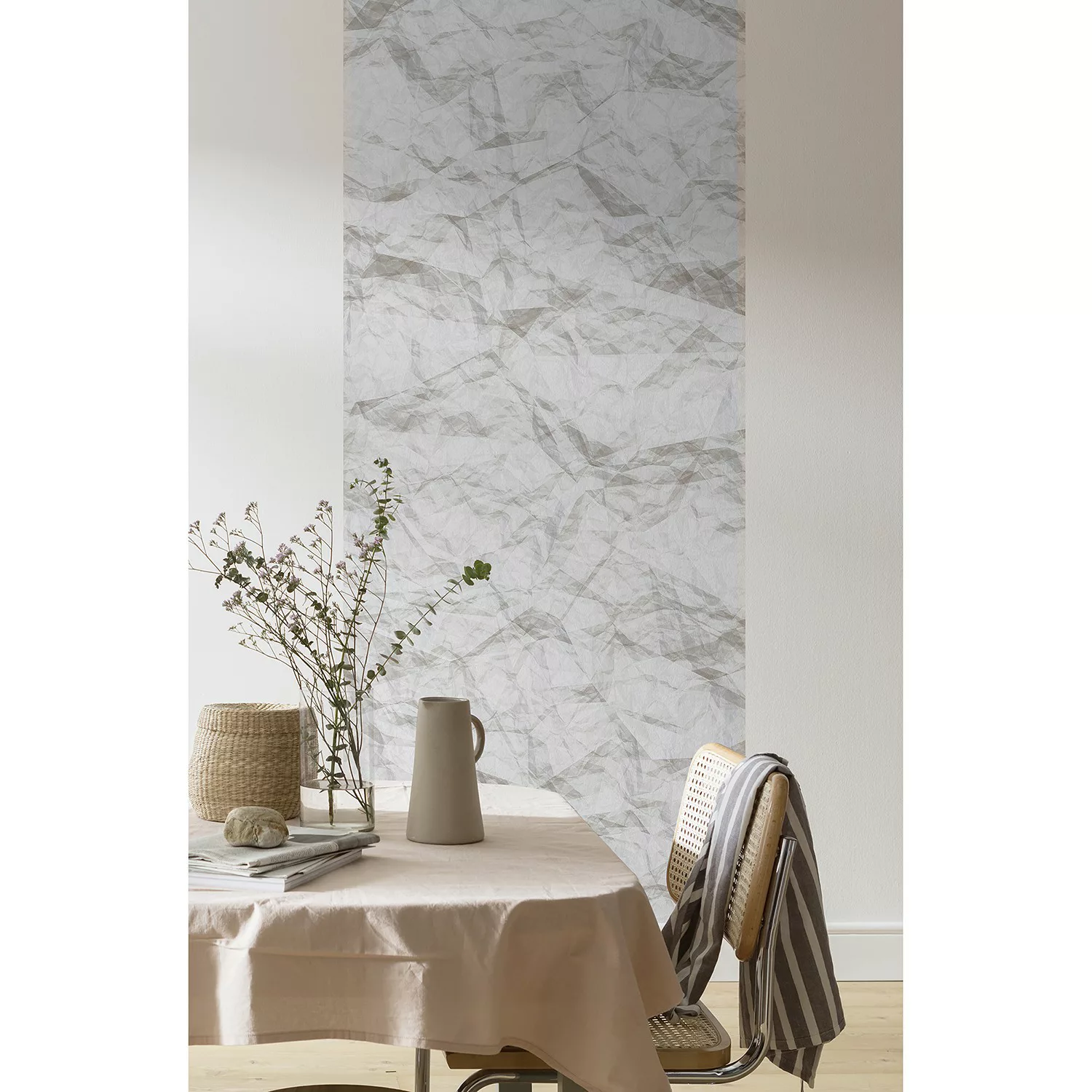 KOMAR Vlies Fototapete - Marble Nero Panel - Größe 100 x 250 cm mehrfarbig günstig online kaufen