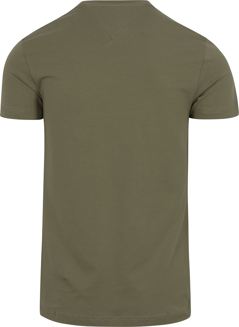 Tommy Hilfiger T-shirt Essential Army - Größe L günstig online kaufen