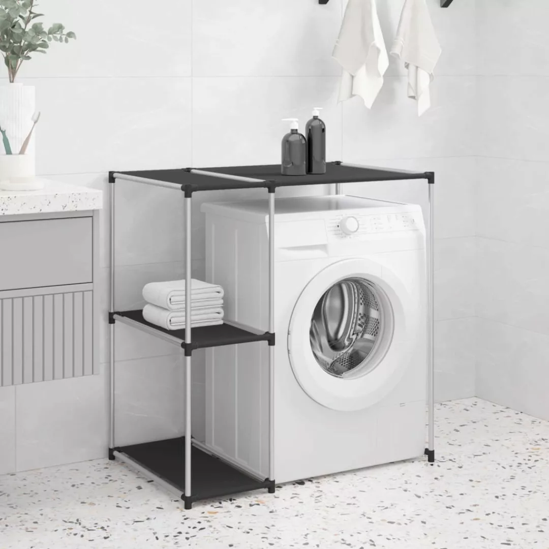 Vidaxl Waschmaschinenregal Schwarz 87x55x90,5 Cm Eisen günstig online kaufen