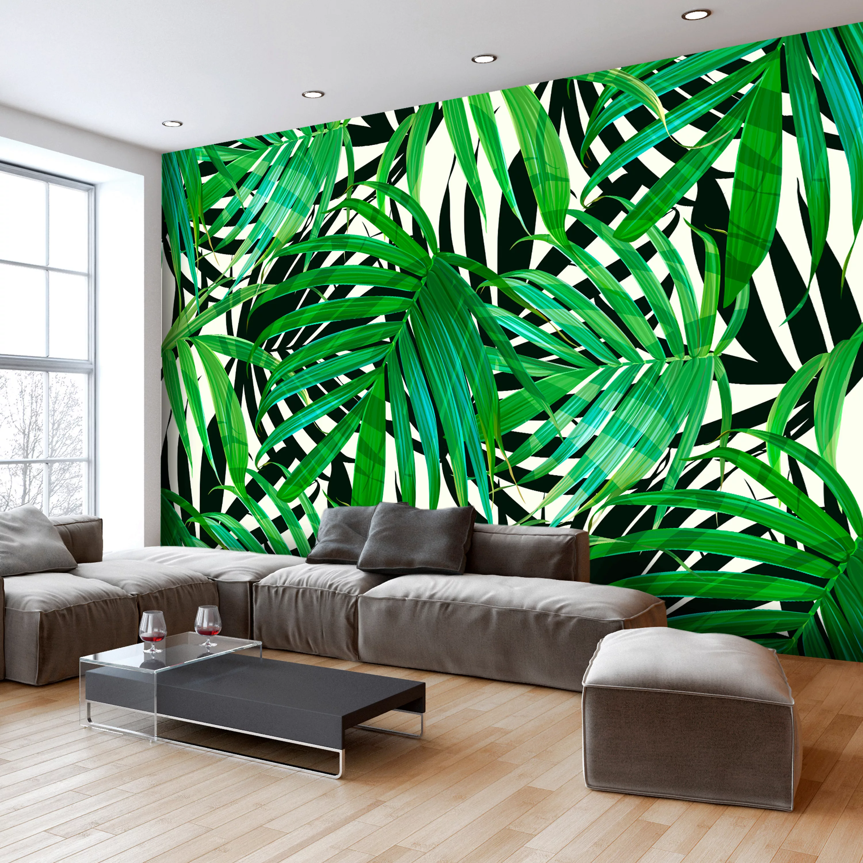 Selbstklebende Fototapete - Tropical Leaves günstig online kaufen