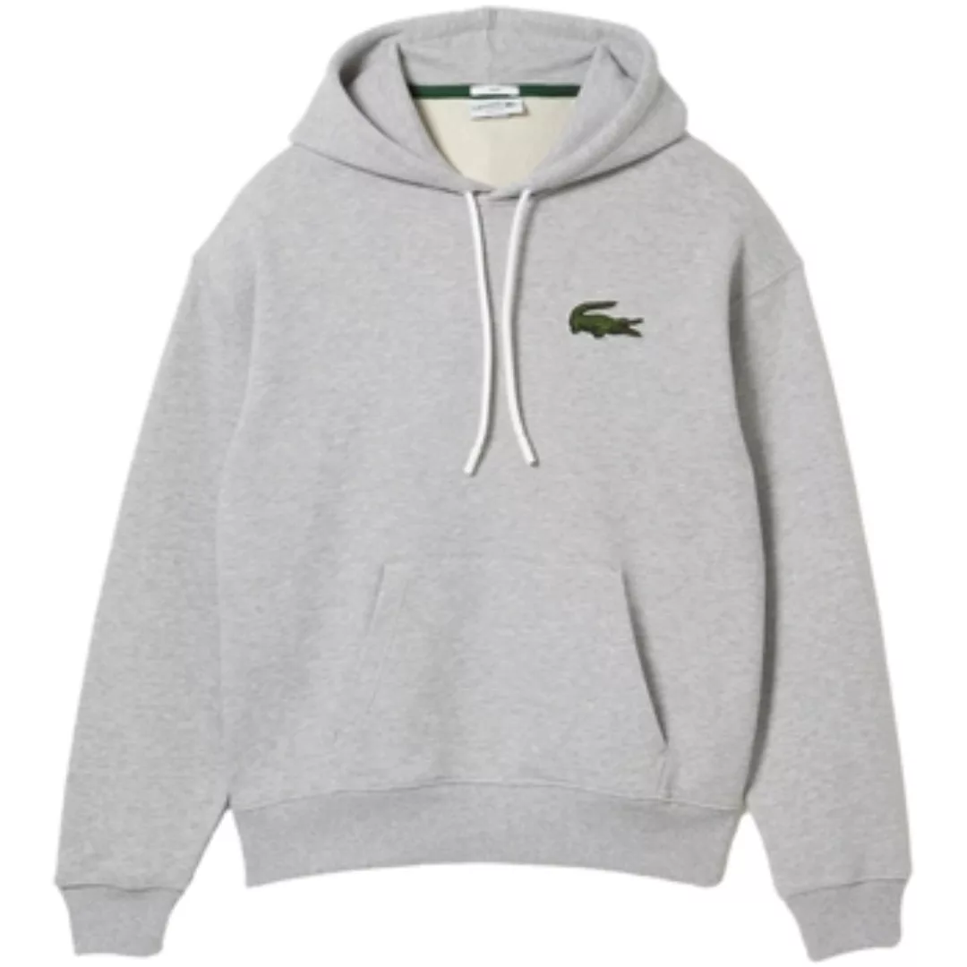 Lacoste  Sweatshirt Unisex Loose Fit Hoodie - Gris günstig online kaufen