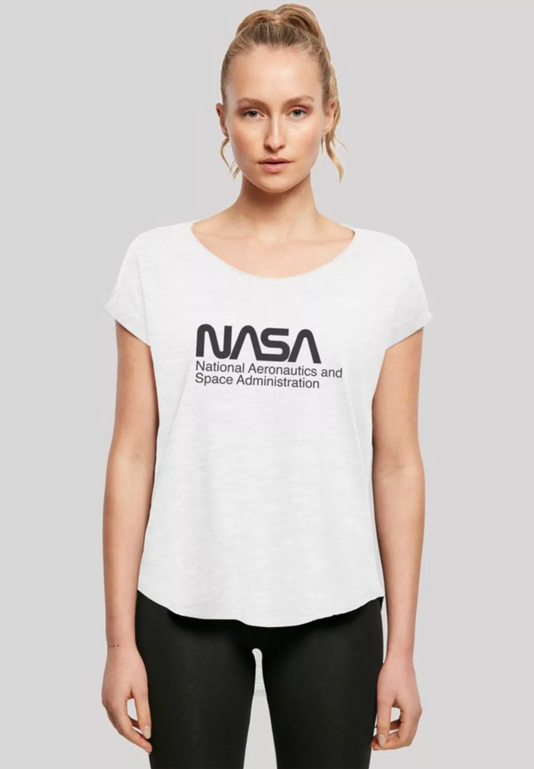 F4NT4STIC T-Shirt "NASA Logo One Tone", Print günstig online kaufen