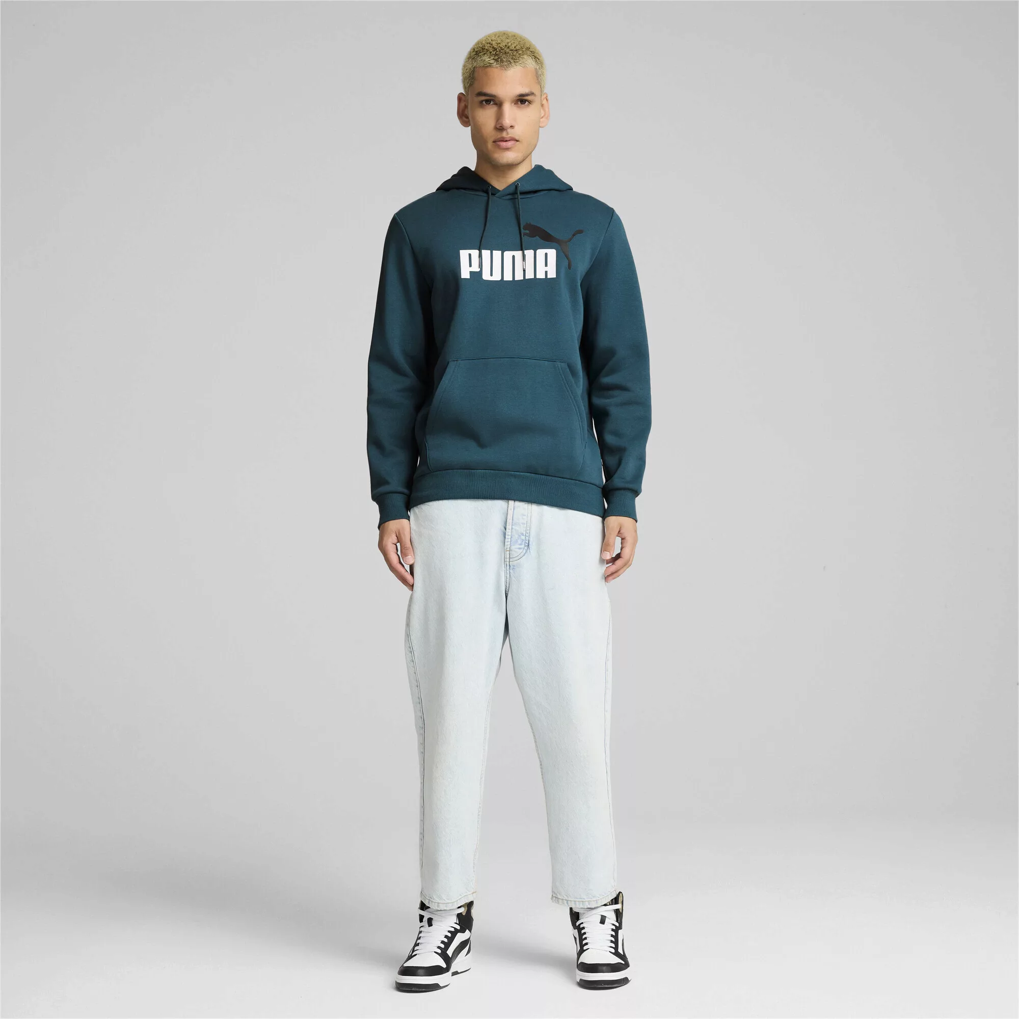 PUMA Hoodie "Essentials+ Two-Tone Big Logo Hoodie Herren" günstig online kaufen