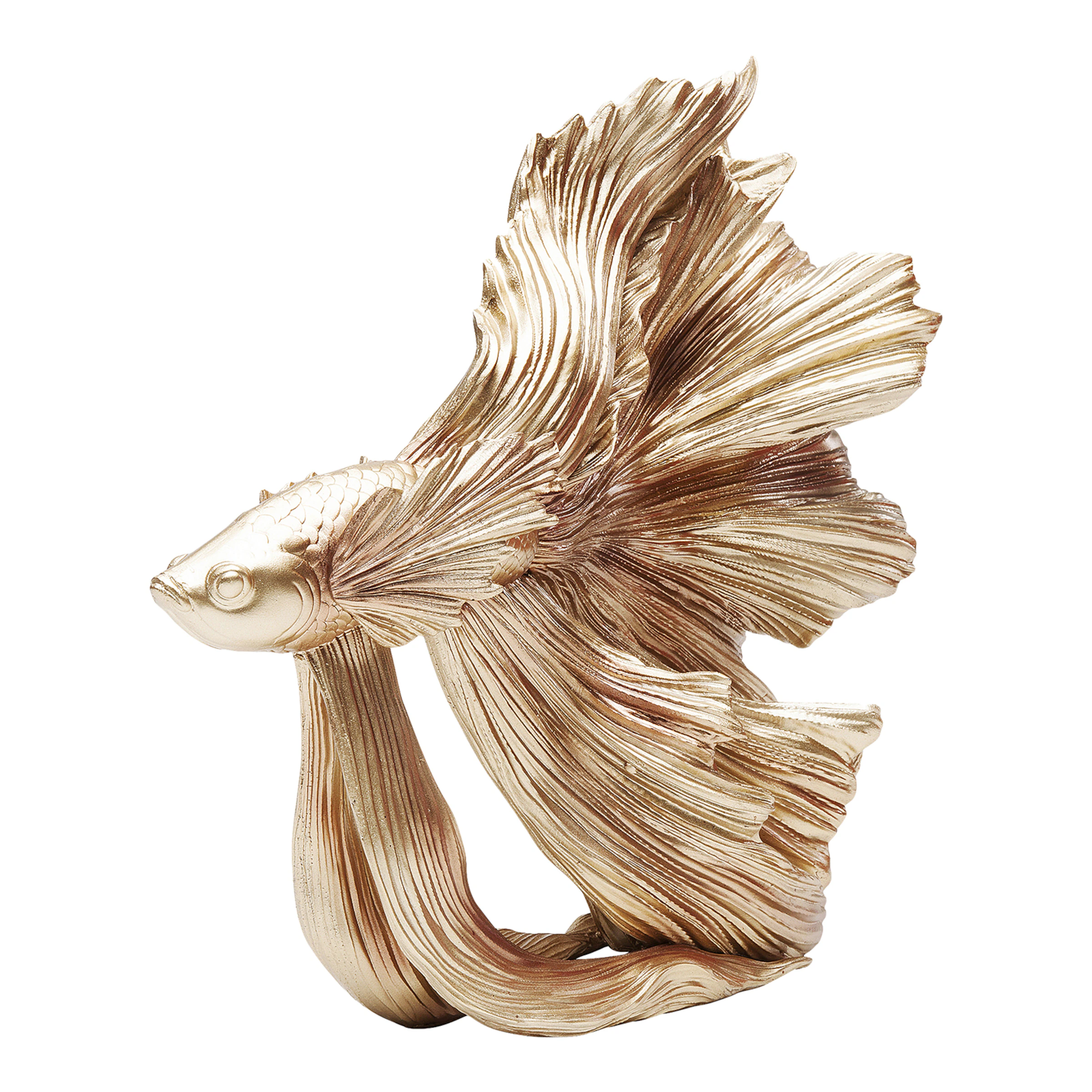 Deko Figur Betta Fish Gold günstig online kaufen