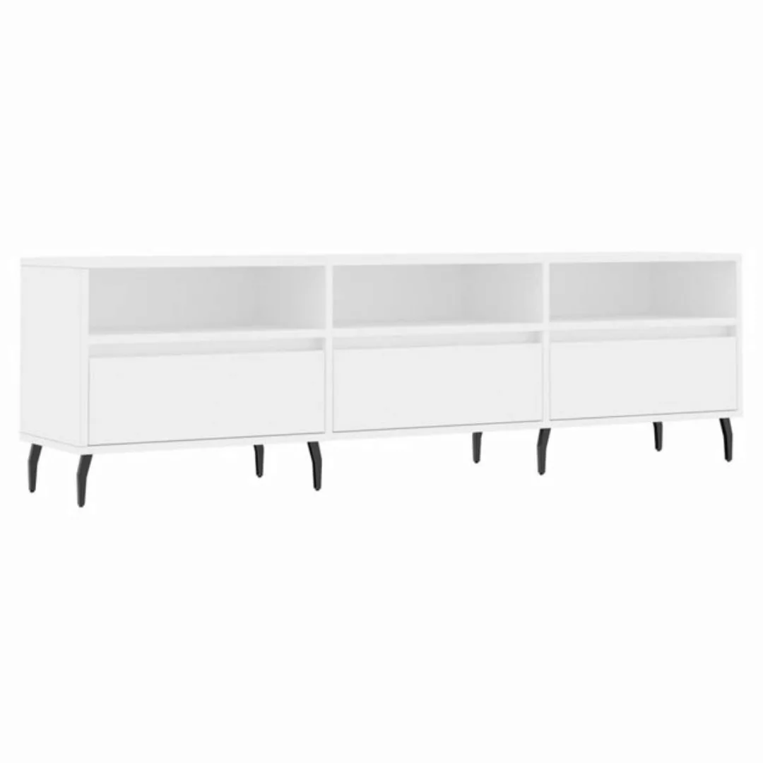 vidaXL TV-Schrank TV-Schrank Weiß 150x30x44,5 cm Holzwerkstoff (1-St) günstig online kaufen