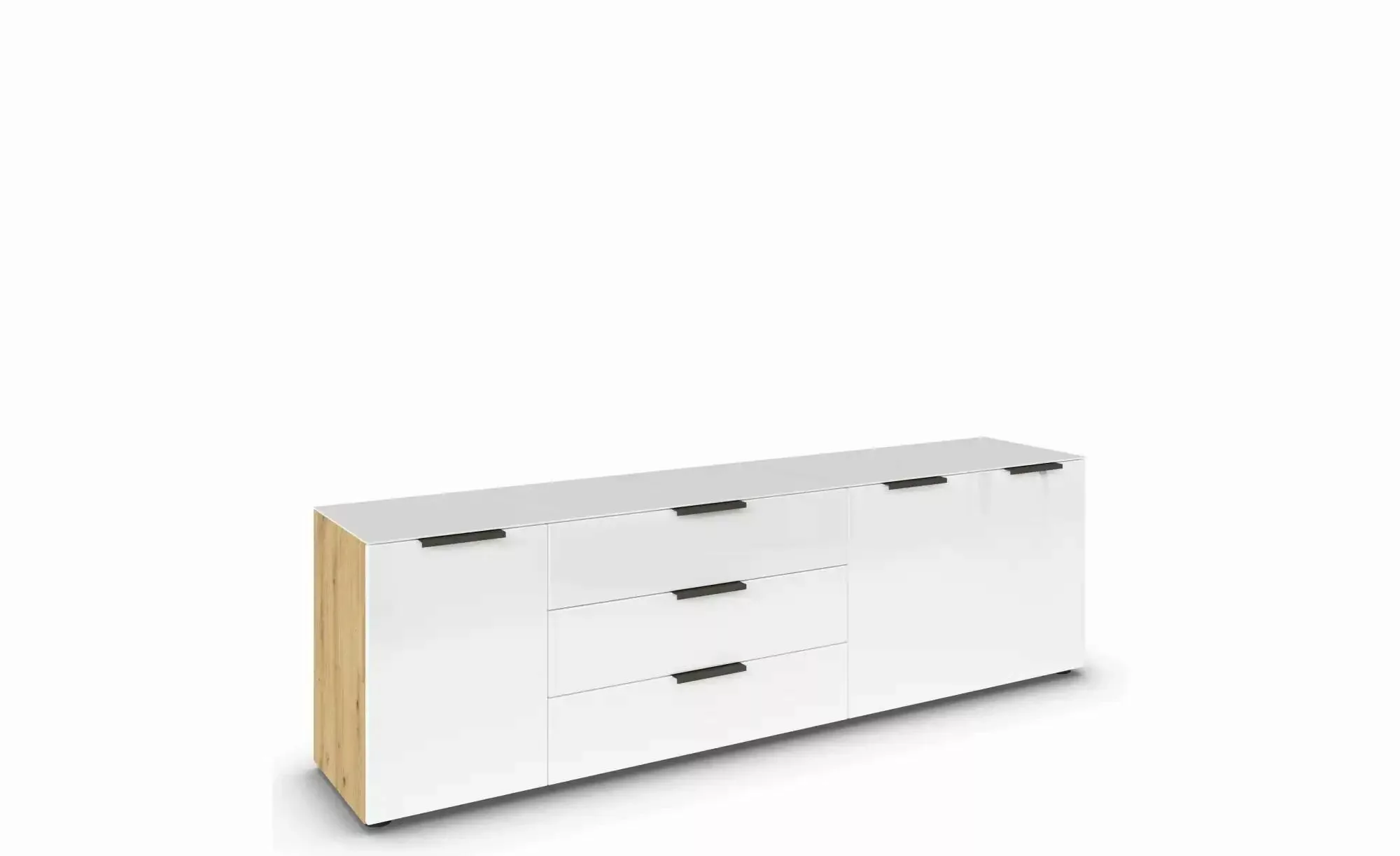 Sideboard   ¦ holzfarben ¦ Maße (cm): B: 199 H: 60 Kommoden & Sideboards > günstig online kaufen