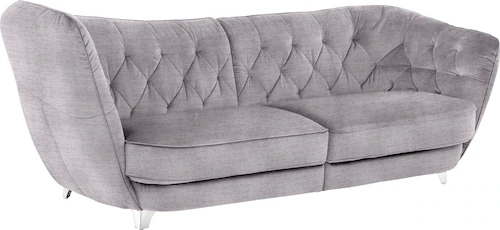 Leonique Big-Sofa "Retro", stylischer Hochlehner günstig online kaufen