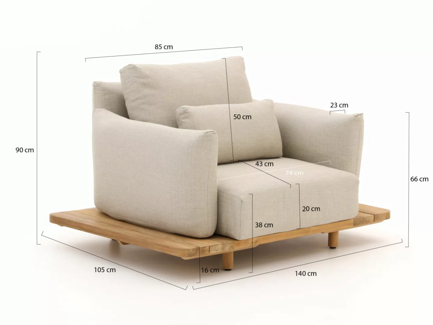 SUNS Bora Lounge Gartensessel günstig online kaufen