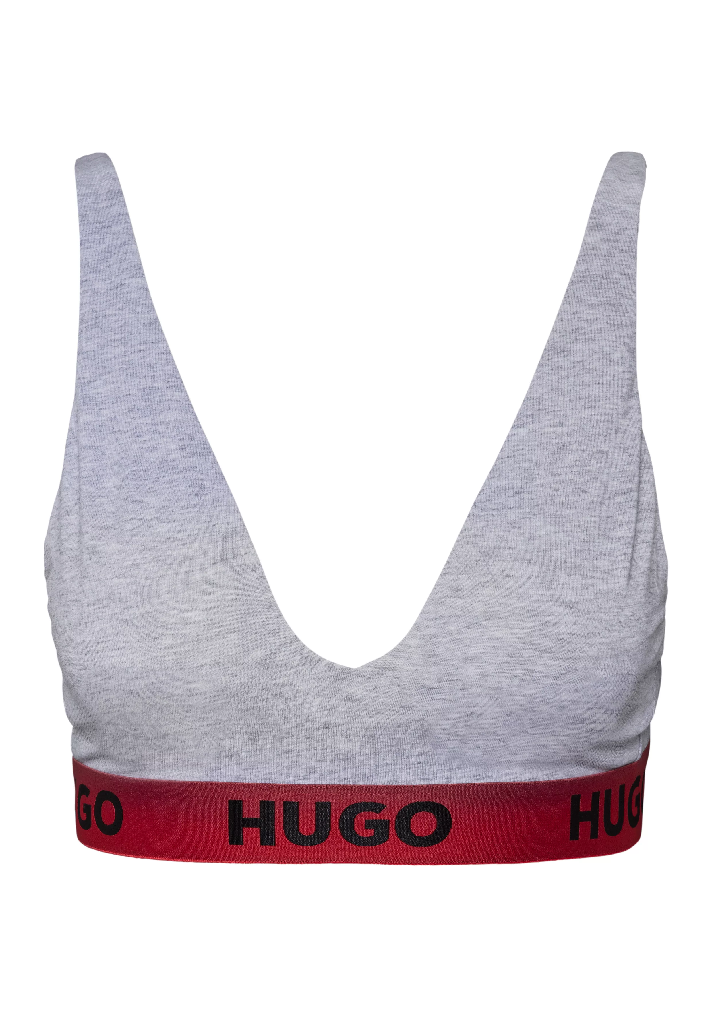 HUGO Triangel-BH "TRIANGLE PADD.SPORTY", mit HUGO Logo auf dem Bund günstig online kaufen