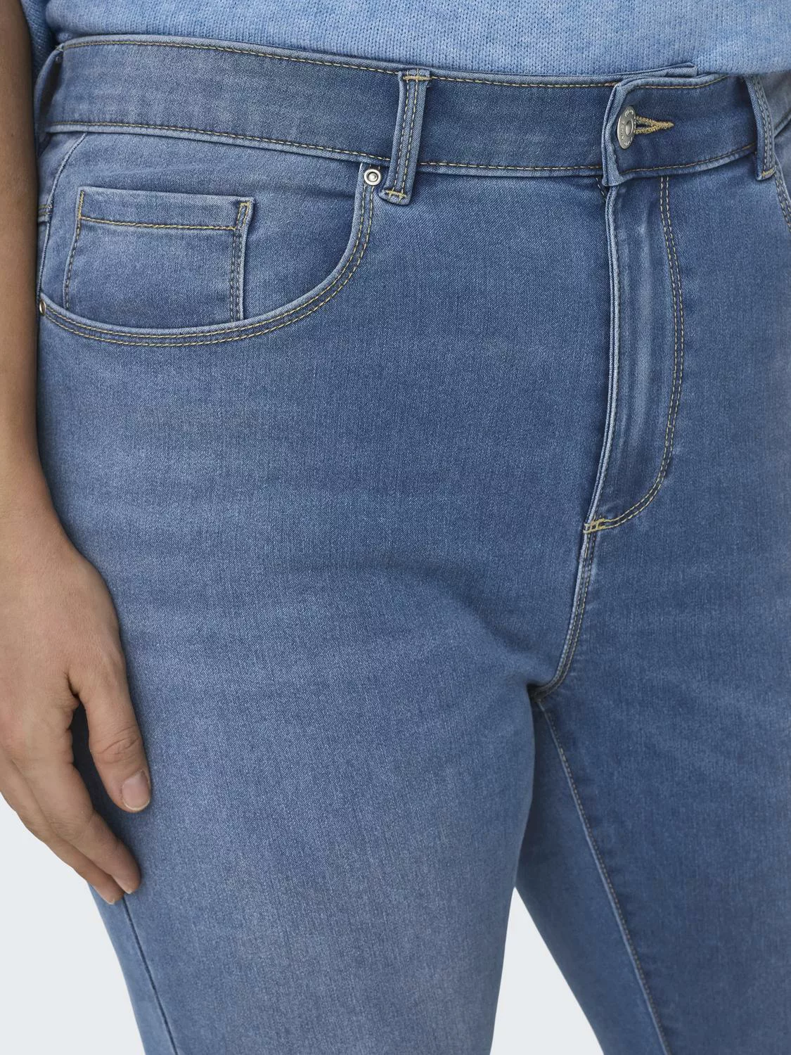 ONLY CARMAKOMA Skinny-fit-Jeans CARAUGUSTA HW SKINNY DNM BJ369 günstig online kaufen