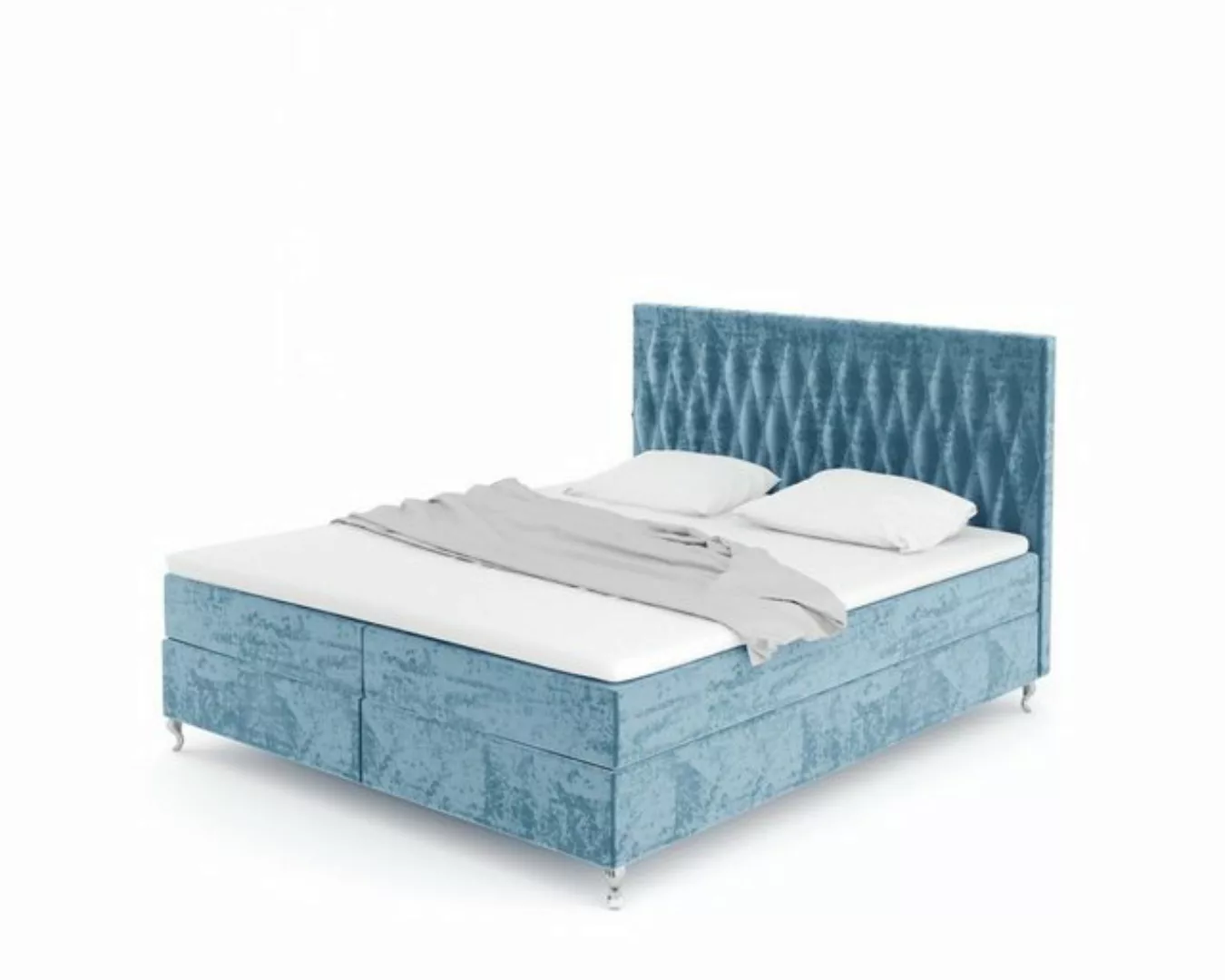 Sofa Dreams Boxspringbett Vanaveral (Designerbett Bett, inklusive Topper un günstig online kaufen