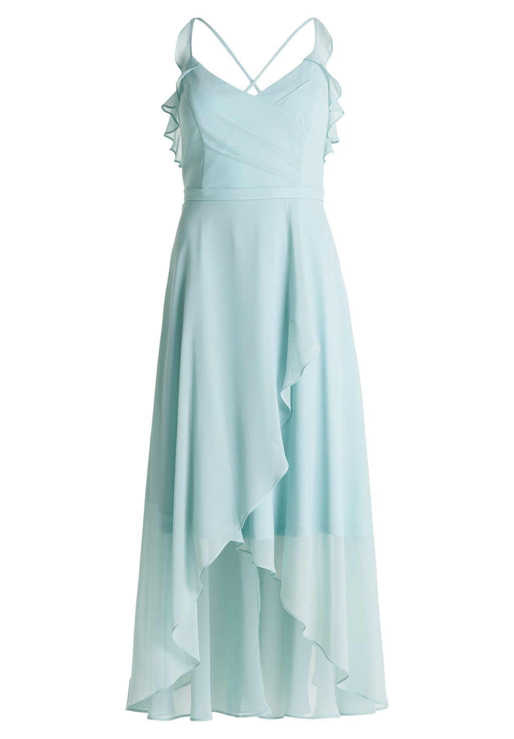 Vera Mont Abendkleid "Vera Mont Damen Abendkleid mit Volant", Wickel-Design günstig online kaufen