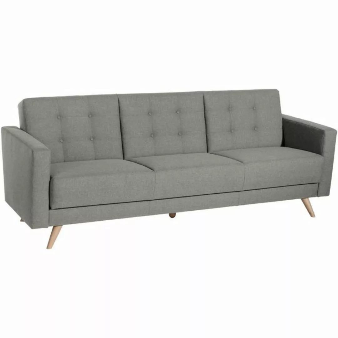 58 aufm Kessel Sofa Sofa 3-Sitzer mit Bettfunktion Karisa Bezug Flachg, Spa günstig online kaufen